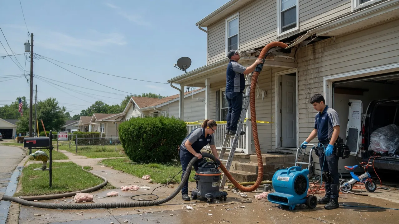 Water Damage Restoration in Mount Vernon, IN near me
